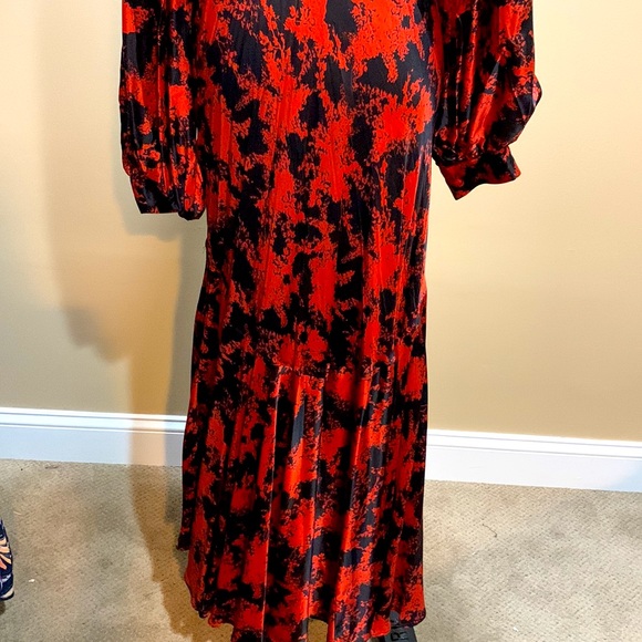 Anthro Caballero Abstract Wrap Dress 3X - Picture 12 of 12